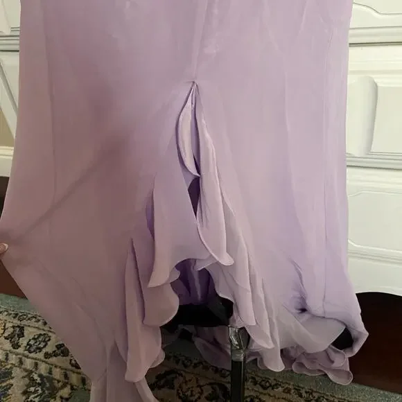 Lilac evening gown - Picture 4 of 7